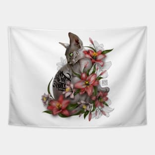 Tattoo Sphynx Tapestry