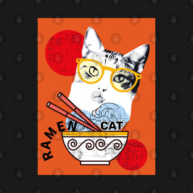 Ramen Cat by BeDazzleMe