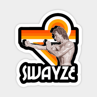 Patrick Swayze Shirtless Hot Bod FanArt Tribute Magnet