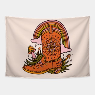 Leo Cowboy Boot Tapestry