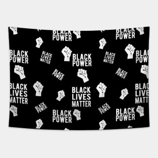 Black Lives Matter Masks Black Power mask , black power fist , black power pride black power pride Tapestry