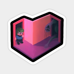 Pink hallway Magnet