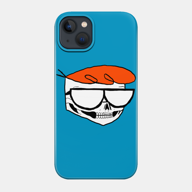 Dexter Skull - Dexters Laboratory - Phone Case