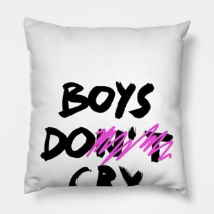 The Cure Boys Dont Cry Pillow