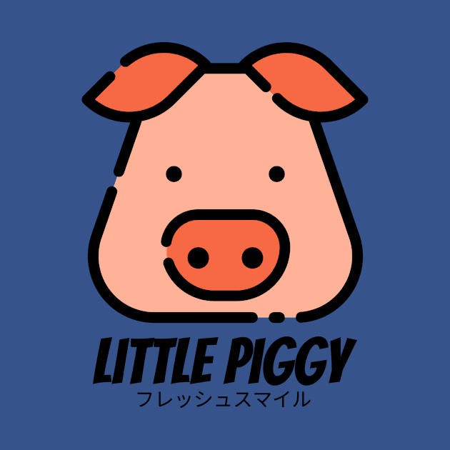 Little Piggy Pig Farm Animal by BradleyHeal