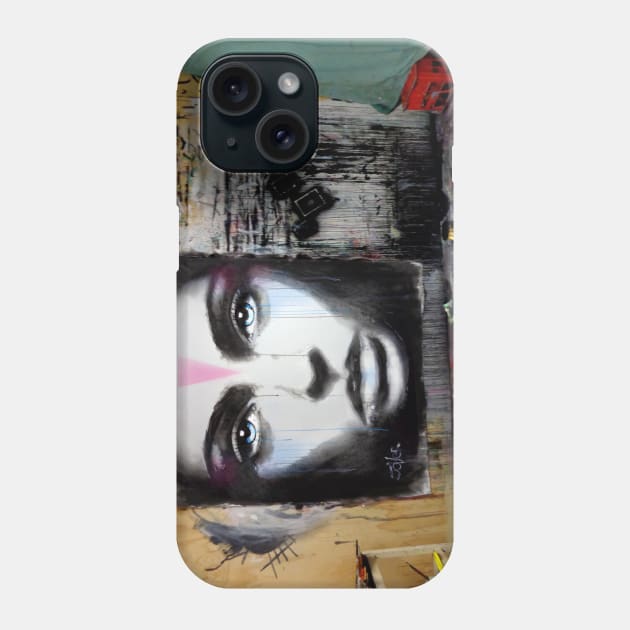 Modern primitive in studio Phone Case by Loui Jover 