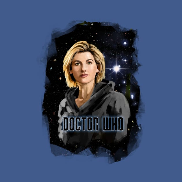 Doctor Who 13 Painting by ThinkingSimple