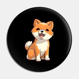 Shiba Pup Pin