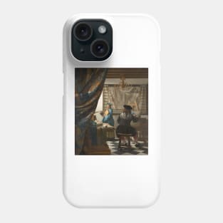 Jan Vermeer - The Art of Painting Phone Case