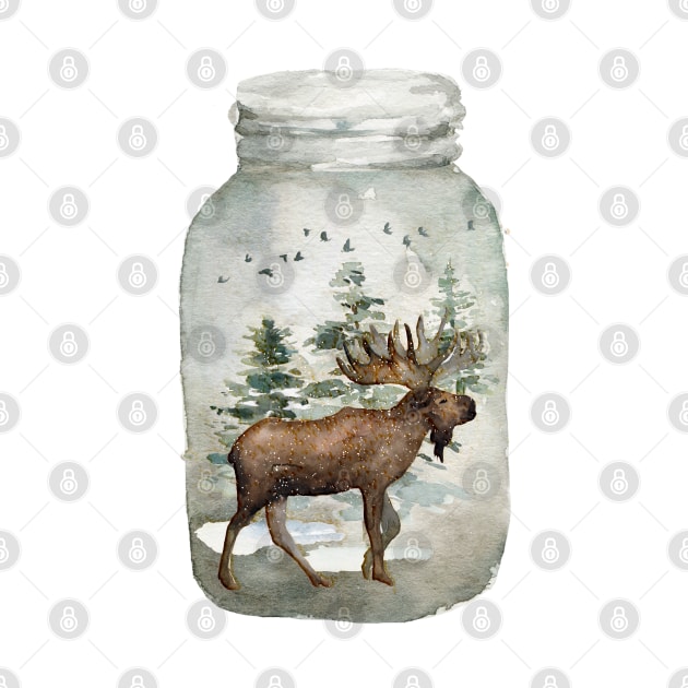 Winter in a Jar by DesignsByDebQ