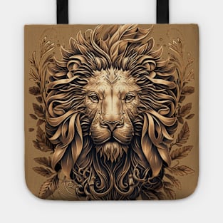 golden lion Tote