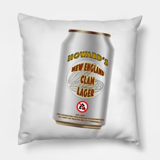 Howard's Clam Lager Pillow