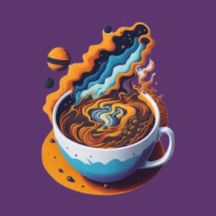 Galaxy Cup of Coffee T-Shirt