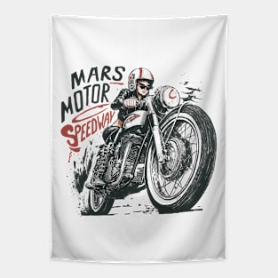 Mars Motor Speedway (1N) Tapestry