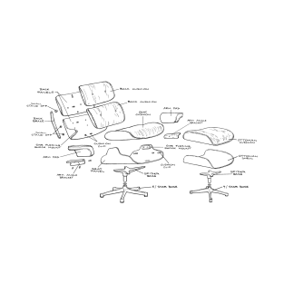 Eames Lounge Chair T-Shirt