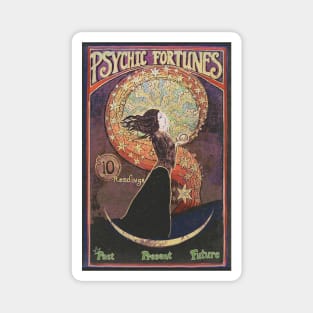 Psychic Fortunes Vintage Poster | Time Worn Magnet