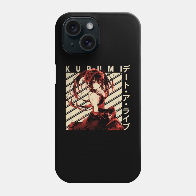 Cute Art Kurumi A Live Romance Manga Phone Case by Cierra Bauch