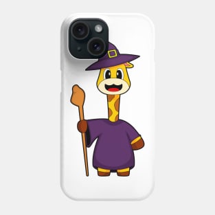 Giraffe Halloween Witch Phone Case