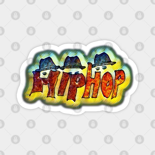 Hip Hop Magnet by djmrice