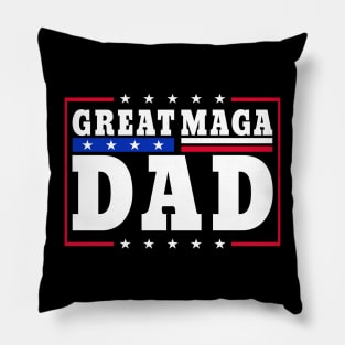 Donald Trump jr father's day great maga dad Pillow