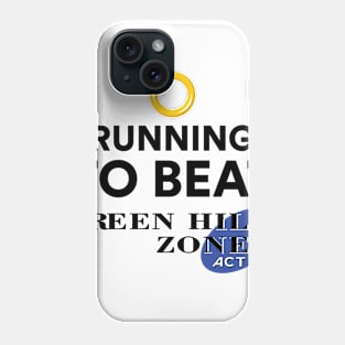 Running to beat Green Hill Zone Phone Case