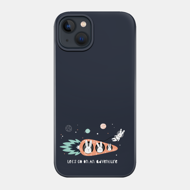 Carrot for An Adventure in Space - Rabbit - Phone Case