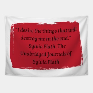 Sylvia Plath Tapestry