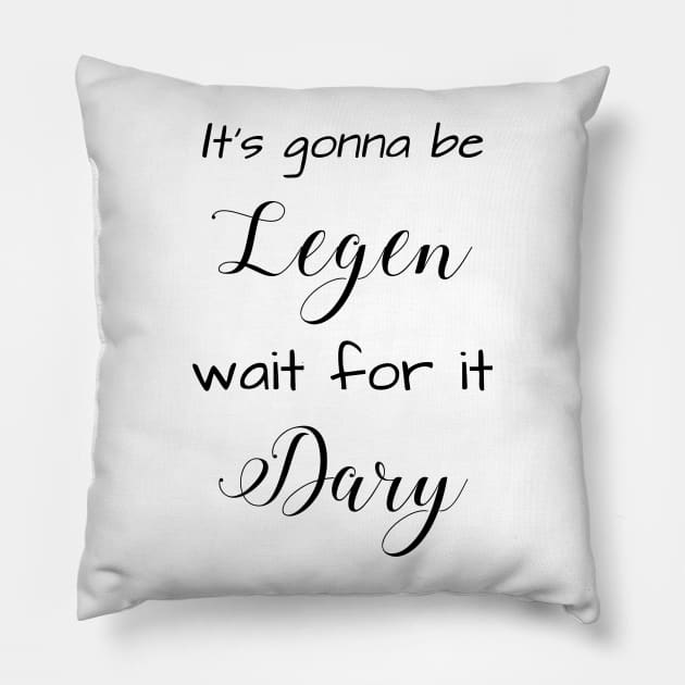 Legendary - Barney Stinson - How I met your mother Pillow by Uwaki