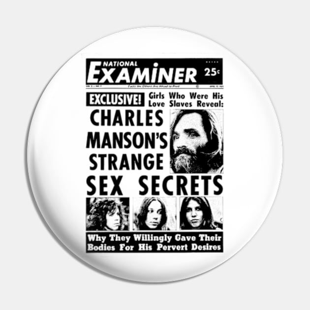 National Examiner Pin by CosmicAngerDesign