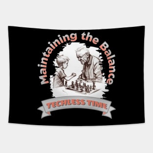 Techless Time TShirt Tapestry