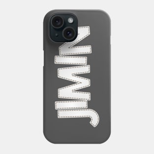 BTS Bangtan Park Jimin text typography army | Morcaworks Phone Case