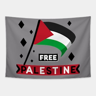 Free Palestine Tapestry