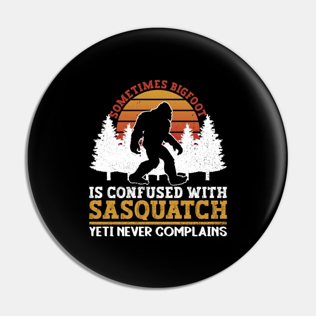 Sometimes Bigfoot Is Confused With Sasquatch - Yeti Never Pin by Anassein.os