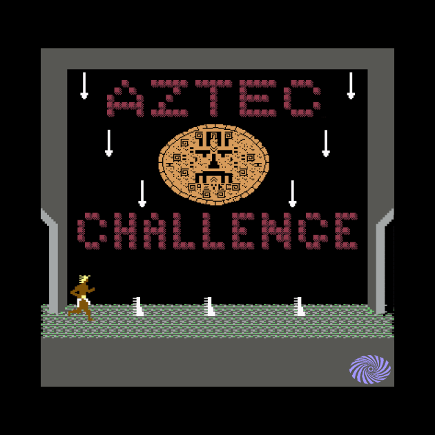 Aztec Challenge c64 by TheObserver