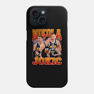 Nikola Jokic Graphic Tee Phone Case