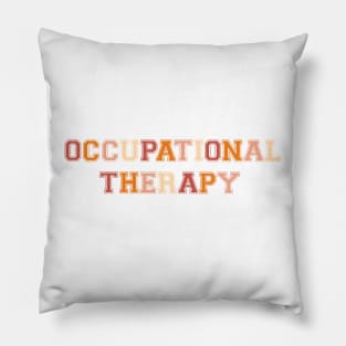 Occupational Therapy Terracotta Pillow