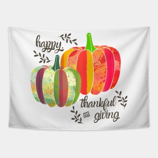 Happy thankful giving Tapestry