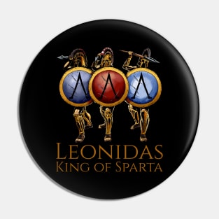 Leonidas - King Of Sparta - Ancient Greek History Pin