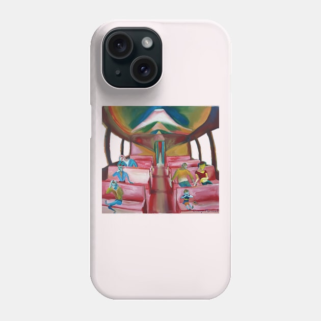 Train to the night Phone Case by diegomanuel