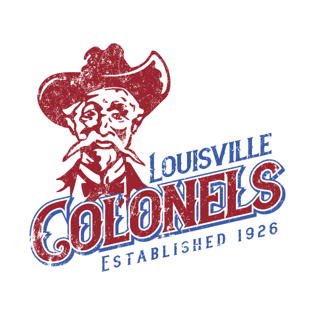 Louisville Colonels by MindsparkCreative