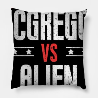 Mcgregor vs Alien Pillow