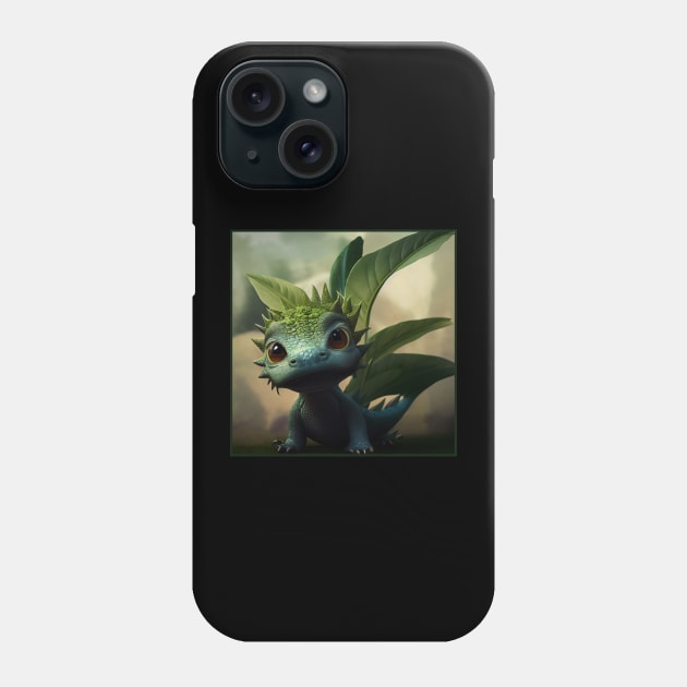 Baby Dragon Phone Case by orange-teal