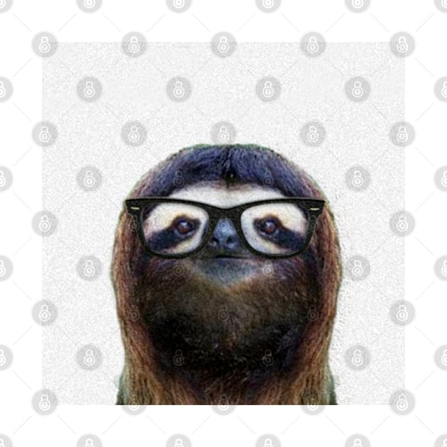 Geek Sloth by luigitarini