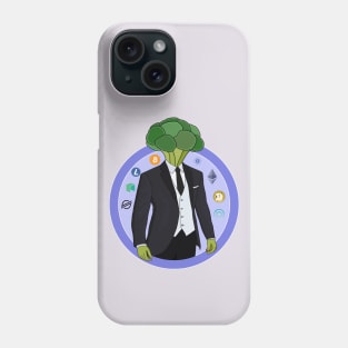 Broccoli Crypto Phone Case