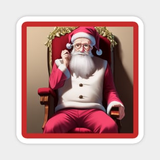 Santa Claus Christmas Joy Magnet