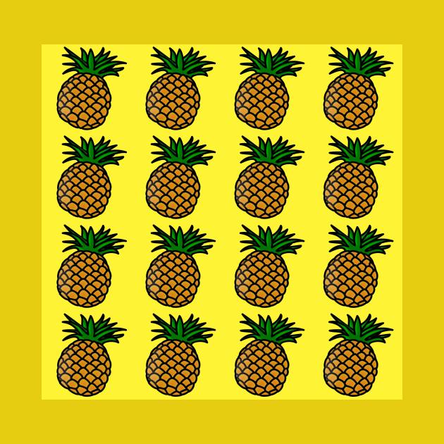 Pineapple Pattern by ThatsQuiteWeedy