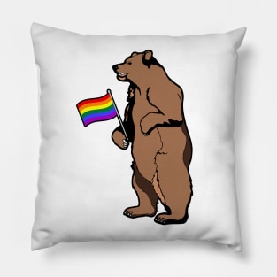 LGBTQ BEAR Pillow