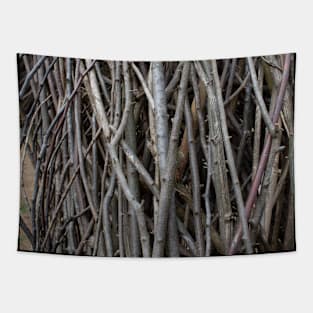 Wood branches Tapestry