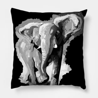 Elephant Lovers Pillow