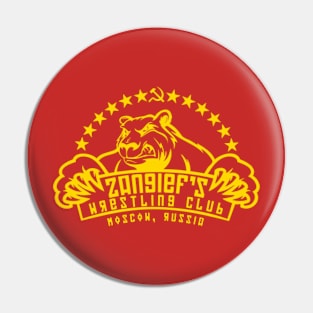 Zangief's Wrestling Club Pin